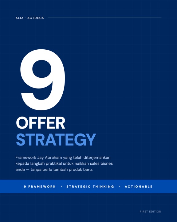 Modul 9 Offer Strategy